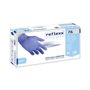 Guanti nitrile Reflexx 76 gr. 3,5